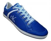 Sapatênis Masculino Calvin Klein Couro Azul MOD:10600