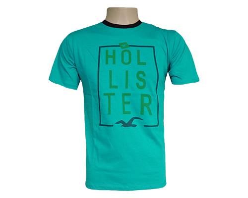 Camisa Hollister verde .